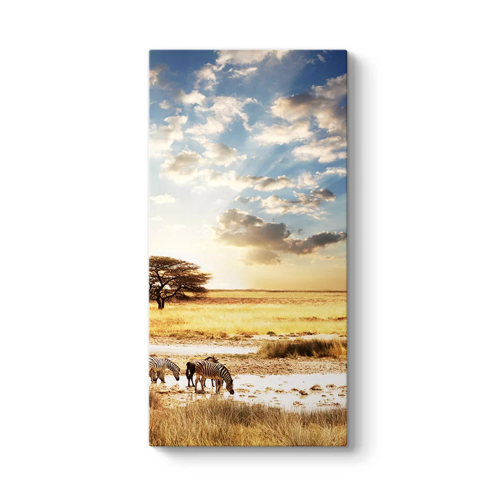 Afrika Zebra Tablosu - Model 7